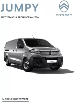 Katalog Citroen w: Jastrzębie-Zdrój | Specyfikacja techniczna Citroena Jumpy 2026 MCA | 2026-01-20T00:00:00.000Z - 2027-01-01T00:00:00.000Z