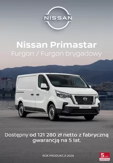 Katalog Nissan w: Jastrzębie-Zdrój | Primastar van cennik | 2026-01-01T00:00:00.000Z - 2026-12-31T00:00:00.000Z