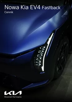 Katalog Kia w: Jastrzębie-Zdrój | Nowa Kia EV4 Fastback Cennik | 2026-01-29T00:00:00.000Z - 2026-12-31T00:00:00.000Z