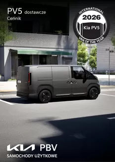 Katalog Kia w: Jastrzębie-Zdrój | PV5 dostawcze Cennik | 2026-01-29T00:00:00.000Z - 2026-12-31T00:00:00.000Z