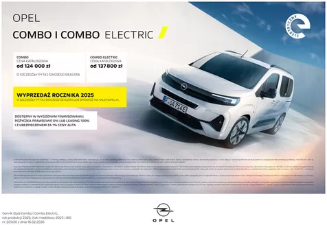 Katalog Opel w: Jastrzębie-Zdrój | Ekskluzywne okazje | 2026-02-07T00:00:00.000Z - 2026-05-31T00:00:00.000Z