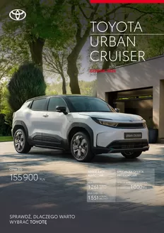 Katalog Toyota w: Jastrzębie-Zdrój | Spec urban cruiser my26 py26 | 2026-01-01T00:00:00.000Z - 2026-12-31T00:00:00.000Z