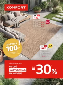 Katalog Komfort w: Jastrzębie-Zdrój | Gazetka Komfort | 2026-03-18T00:00:00.000Z - 2026-04-21T00:00:00.000Z