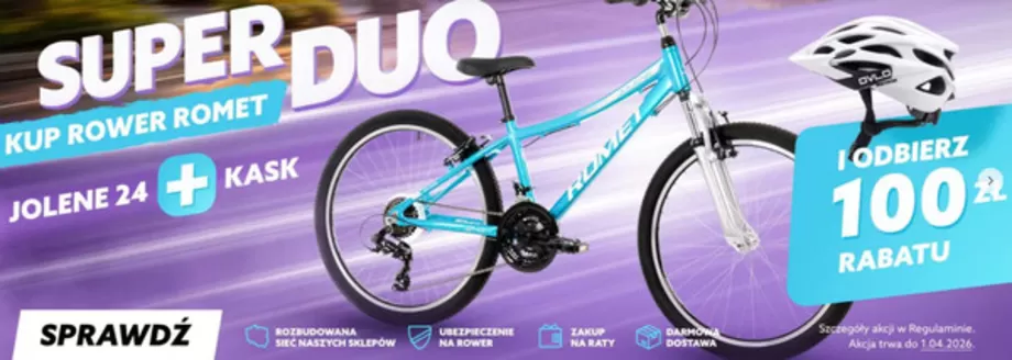 Katalog Romet | Promocja do 30.06  | 2026-03-30T00:00:00.000Z - 2026-06-30T00:00:00.000Z