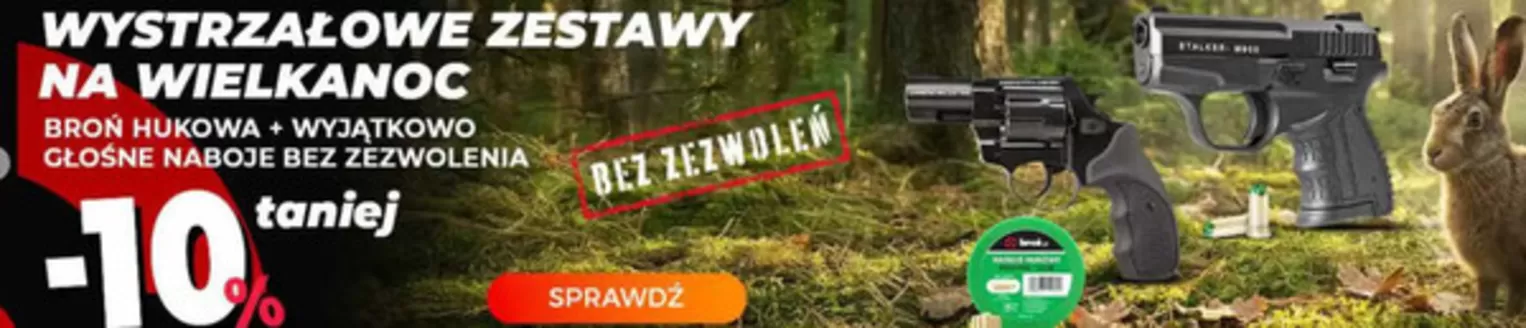 Katalog Broń w: Kalinowa | - 10 % taniej  | 2026-04-03T00:00:00.000Z - 2026-04-19T00:00:00.000Z