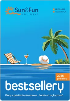 Katalog Sun & Fun w: Piotrków Trybunalski | Sunfun Bestsellers Catalog 2026 | 2026-04-08T00:00:00.000Z - 2026-08-31T00:00:00.000Z