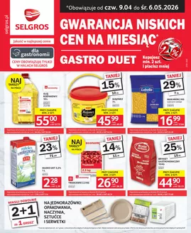 Katalog Selgros | Gastro Duet | 2026-04-09T00:00:00.000Z - 2026-05-06T00:00:00.000Z