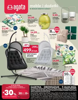 Katalog Agata Meble | Gazetka promocyjna 04.2026 | 2026-04-08T00:00:00.000Z - 2026-04-26T00:00:00.000Z