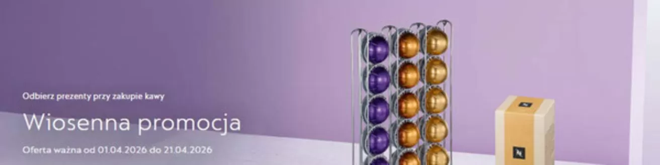 Katalog Nespresso | Wiosenna promocja | 2026-04-14T00:00:00.000Z - 2026-04-21T00:00:00.000Z