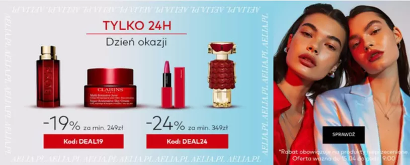 Katalog Aelia Duty Free w: Zabłudów | Dzień okazji | 2026-04-14T00:00:00.000Z - 2026-04-28T00:00:00.000Z